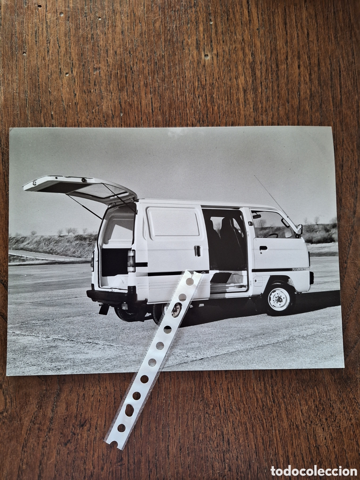 Sammelleidenschaft Andere Papierartikel: Fotograf&iacute;a furgoneta GME Rascal Opel