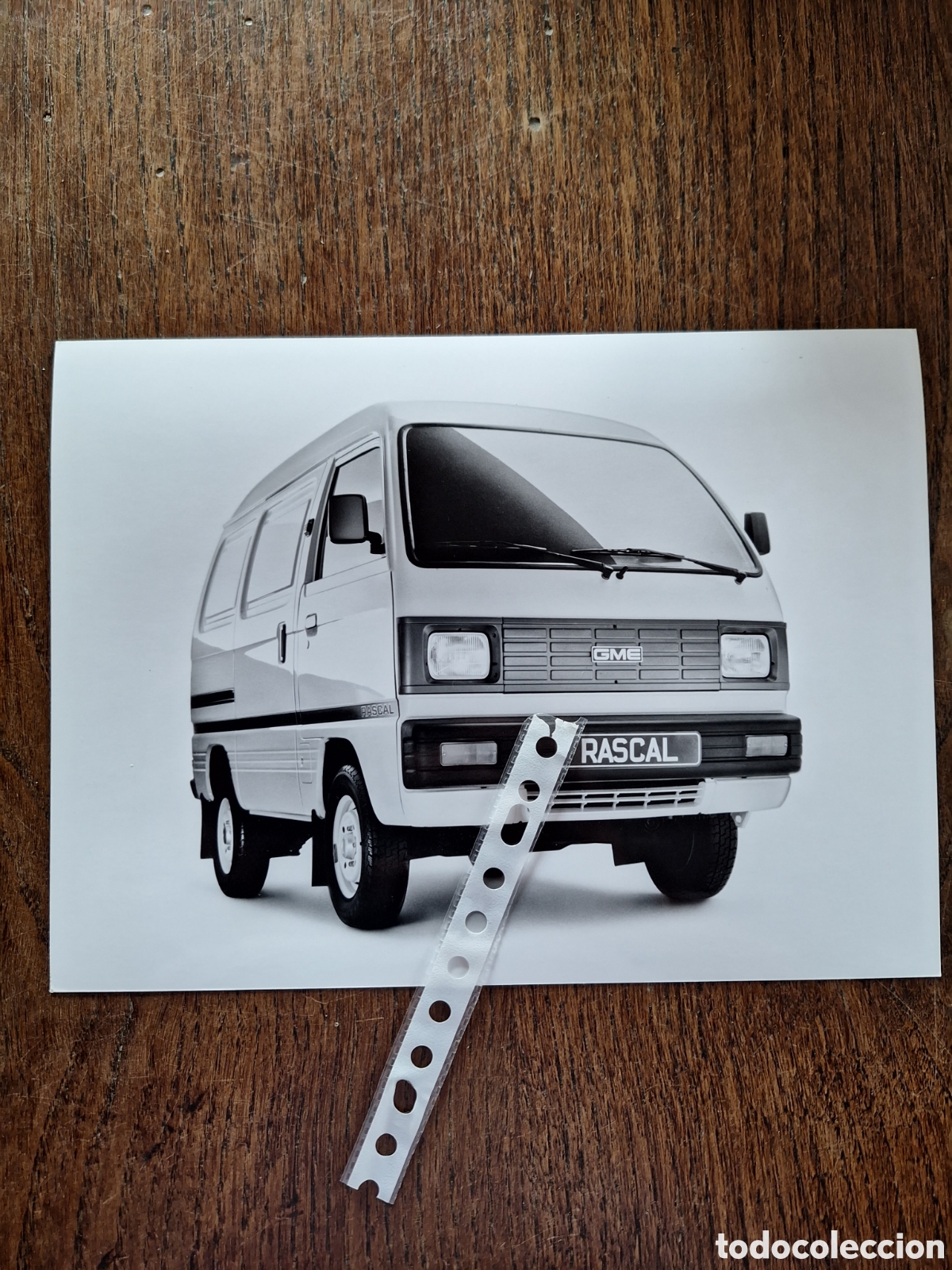 Sammelleidenschaft Andere Papierartikel: Fotograf&iacute;a furgoneta GME Rascal Opel