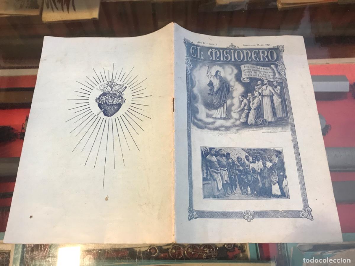 Paper Collecting Others: REVISTA MISIONAL. EL MISIONERO. 1924. N&ordm; 8