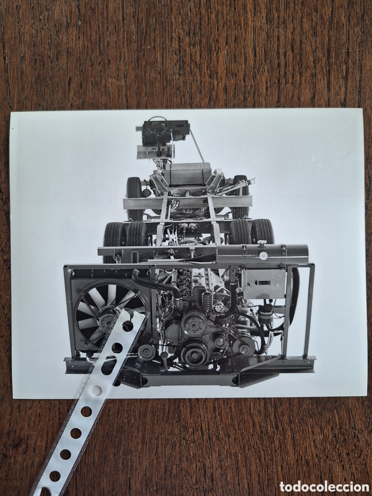 Sammelleidenschaft Andere Papierartikel: Fotograf&iacute;a autobus scania