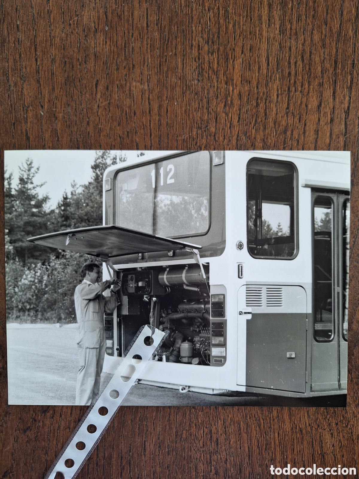 Sammelleidenschaft Andere Papierartikel: Fotograf&iacute;a autobus scania