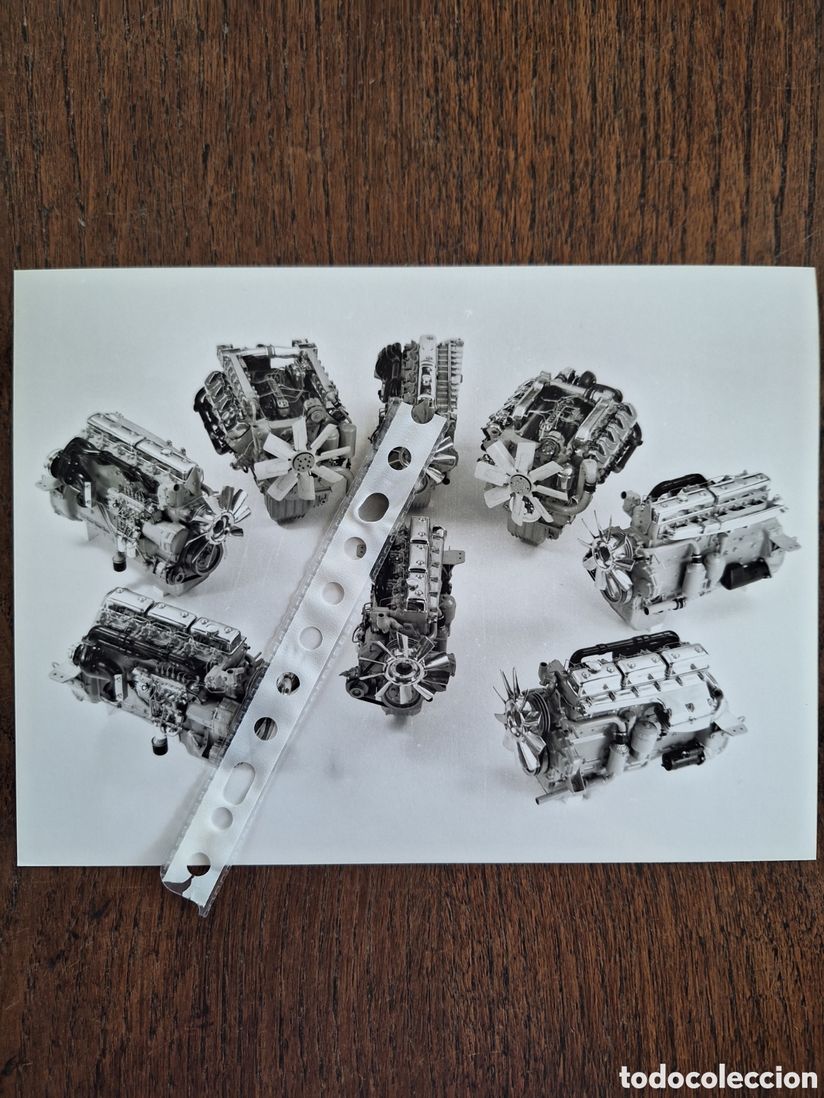Sammelleidenschaft Andere Papierartikel: Fotograf&iacute;a camion scania motores