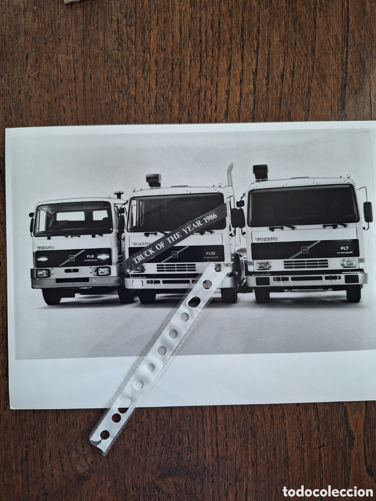Sammelleidenschaft Andere Papierartikel: Fotograf&iacute;a camion volvo