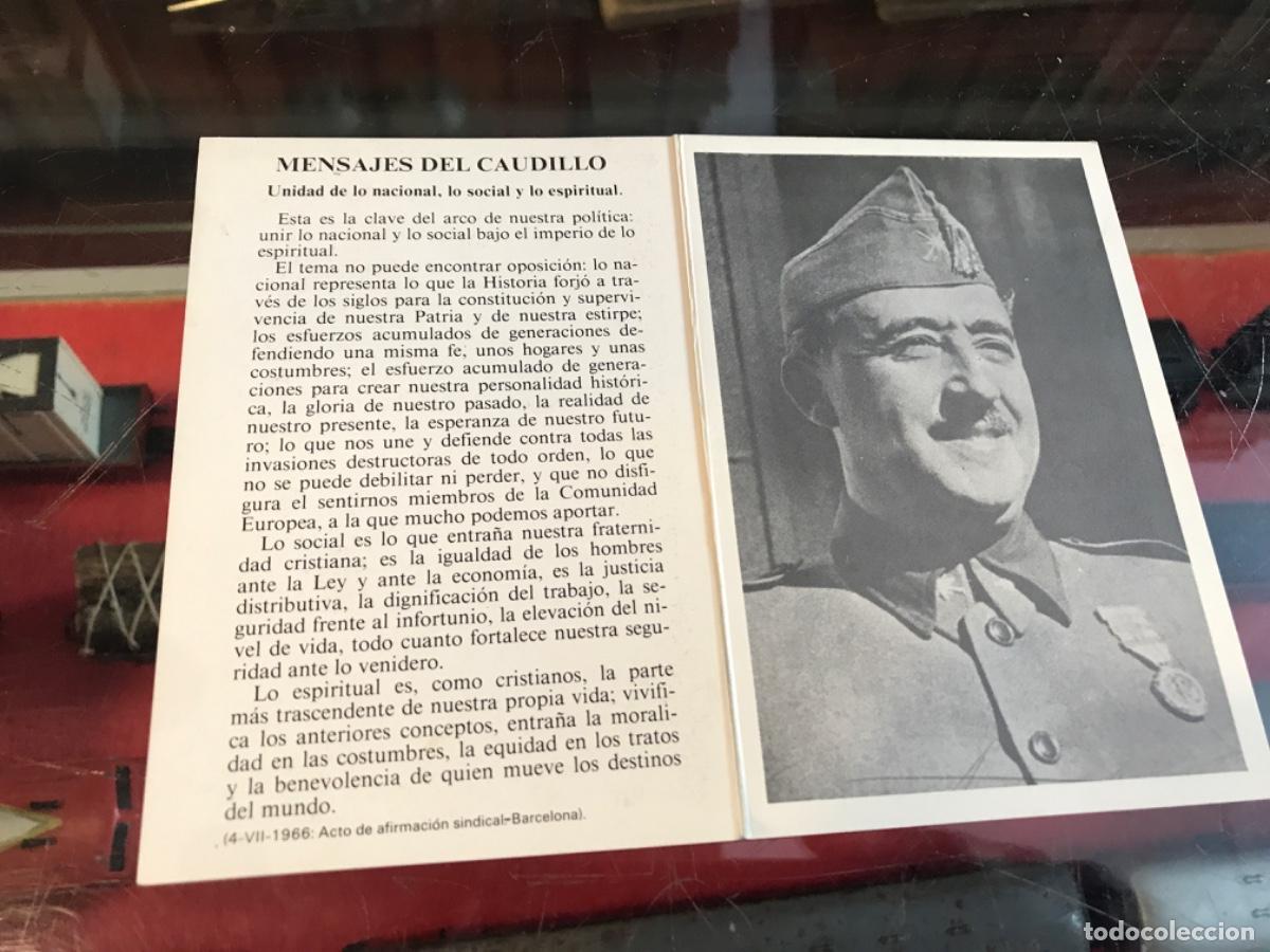 Paper Collecting Others: MENSAJES DEL CAUDILLO. UNIDAD DE LO NACIONAL.... FUNDACI&Oacute;N FRANCISCO FRANCO RUEGA...