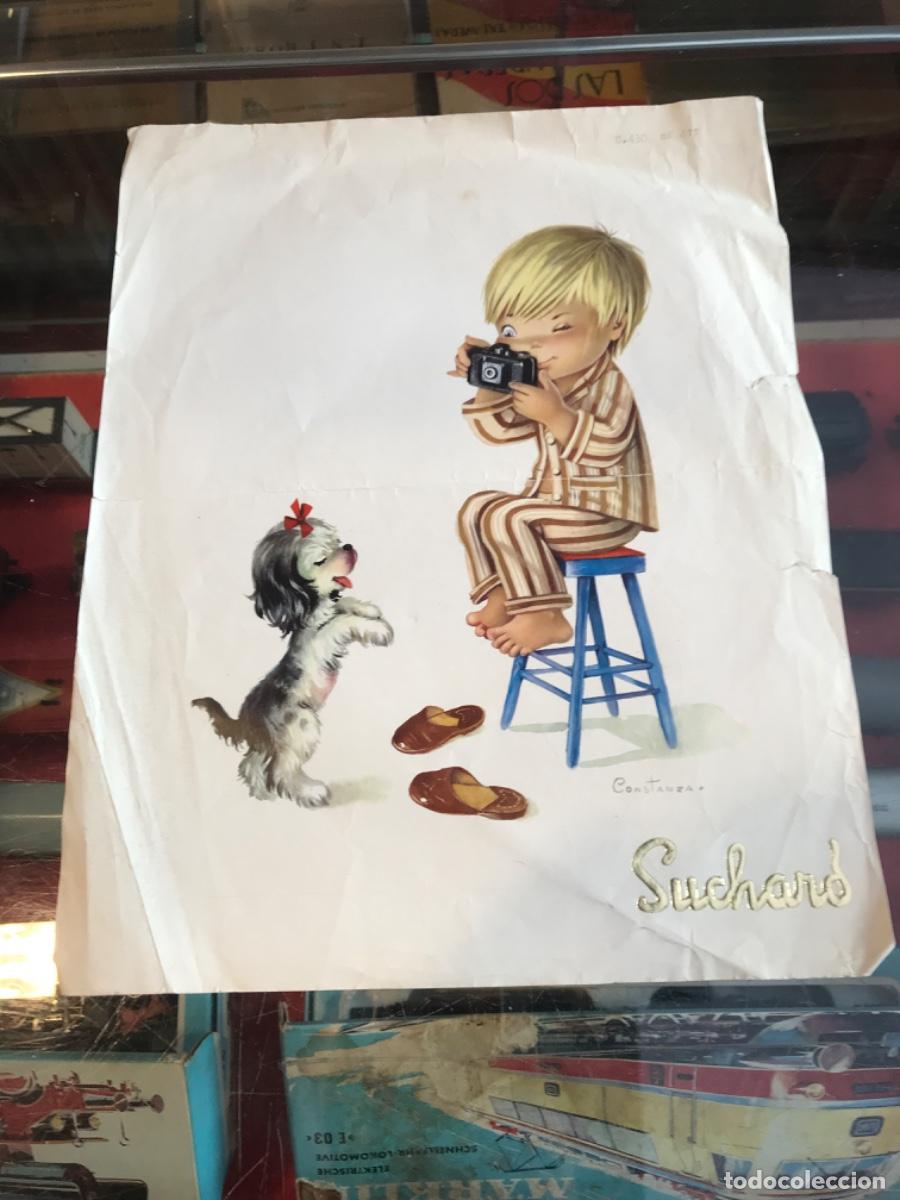 Collectionnisme Papier divers: DIBUJO PUBLICITARIO CHOCOLATES SUCHARD. 29 X 23CM. PAPEL