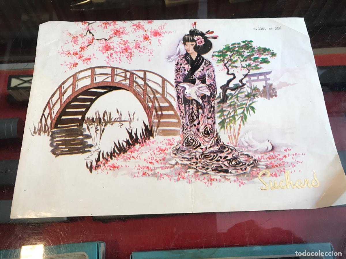 Paper Collecting Others: DIBUJO PUBLICITARIO CHOCOLATES SUCHARD. 27,5 X 19,5CM. PAPEL