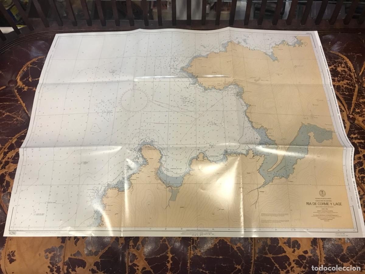 Sammelleidenschaft Andere Papierartikel: MAPA. R&Iacute;A DE CORME Y LAGE. OC&Eacute;ANO ATL&Aacute;NTICO NORTE