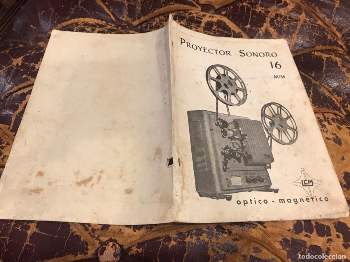 Collectionnisme Papier divers: INSTRUCCIONES. PROYECTOR SONORO 16 MM &Oacute;PTICO MAGN&Eacute;TICO LCM