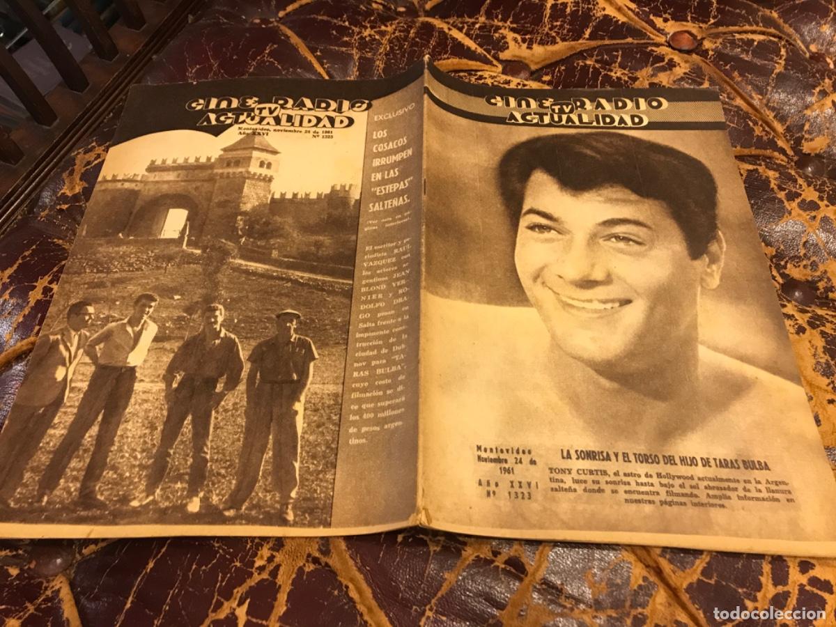 Sammelleidenschaft Andere Papierartikel: REVISTA. CINE RADIO TV. ACTUALIDAD. MONTEVIDEO, 1961. HIJO DE TARAS BULBA