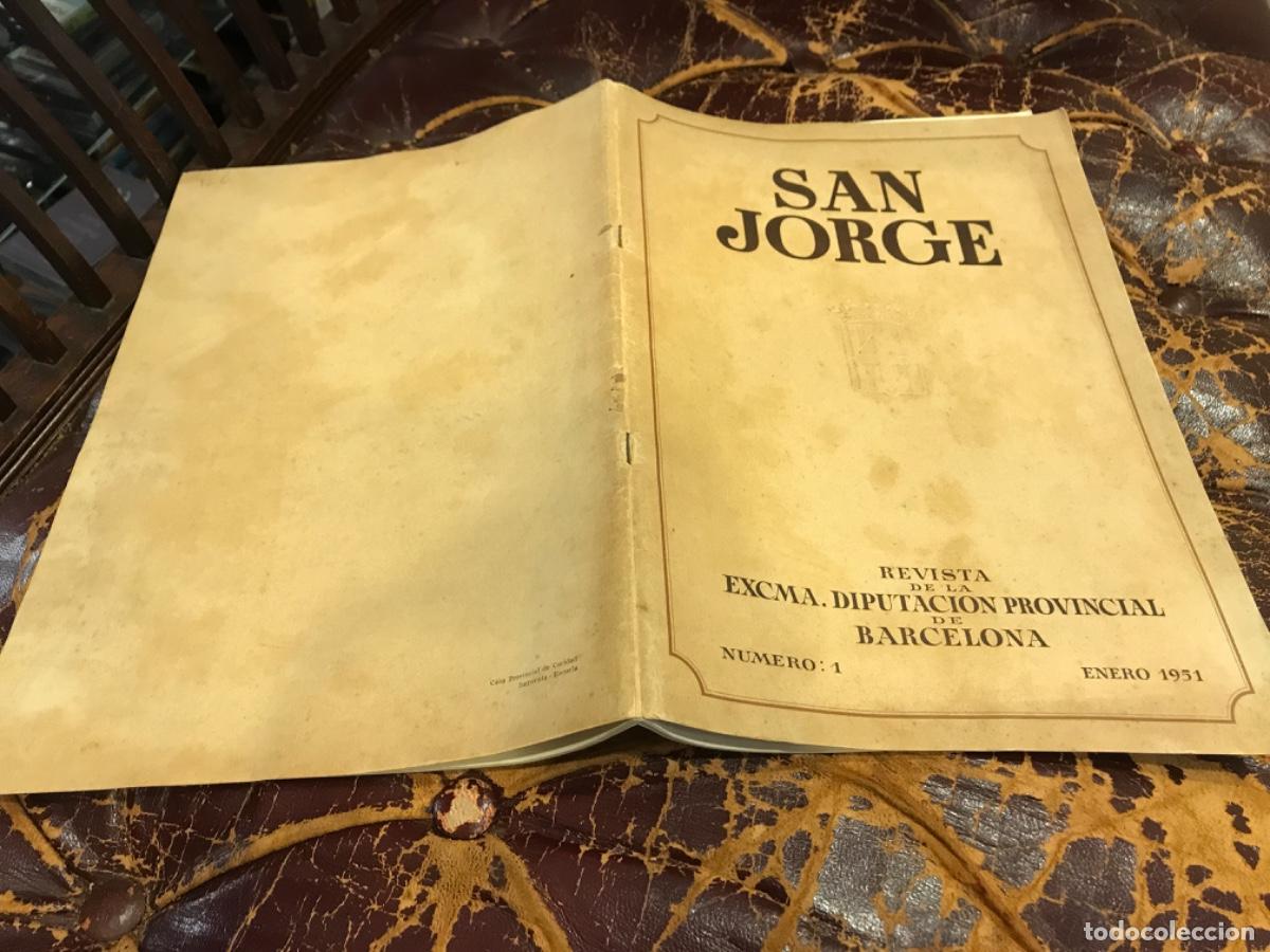 Outros artigos de papel: SAN JORGE. REVISTA DE LA DIPUTACI&Oacute;N DE BARCELONA. N&ordm; 1. ENERO 1951