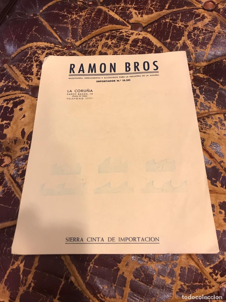 Sammelleidenschaft Andere Papierartikel: HOJA PUBLICITARIA. RAM&Oacute;N BROS, MAQUINARIA, HERRAMIENTAS... LA CORU&Ntilde;A. TEL&Eacute;FONO 1771