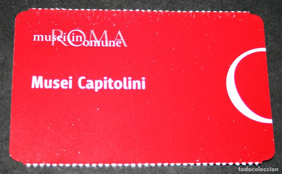 Sammelleidenschaft Andere Papierartikel: ENTRADA/TIQUET - MUSEI CAPITOLINI, ROMA - 2023