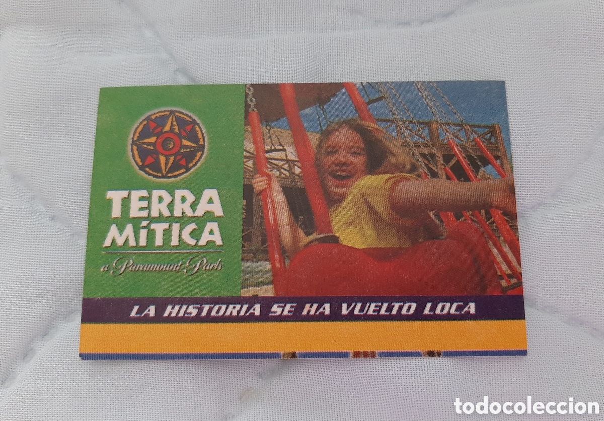 Otros Art&iacute;culos de Coleccionismo en Papel: Entrada Terra Mitica Benidorm 2004 COMPRA MINIMA 5&euro;
