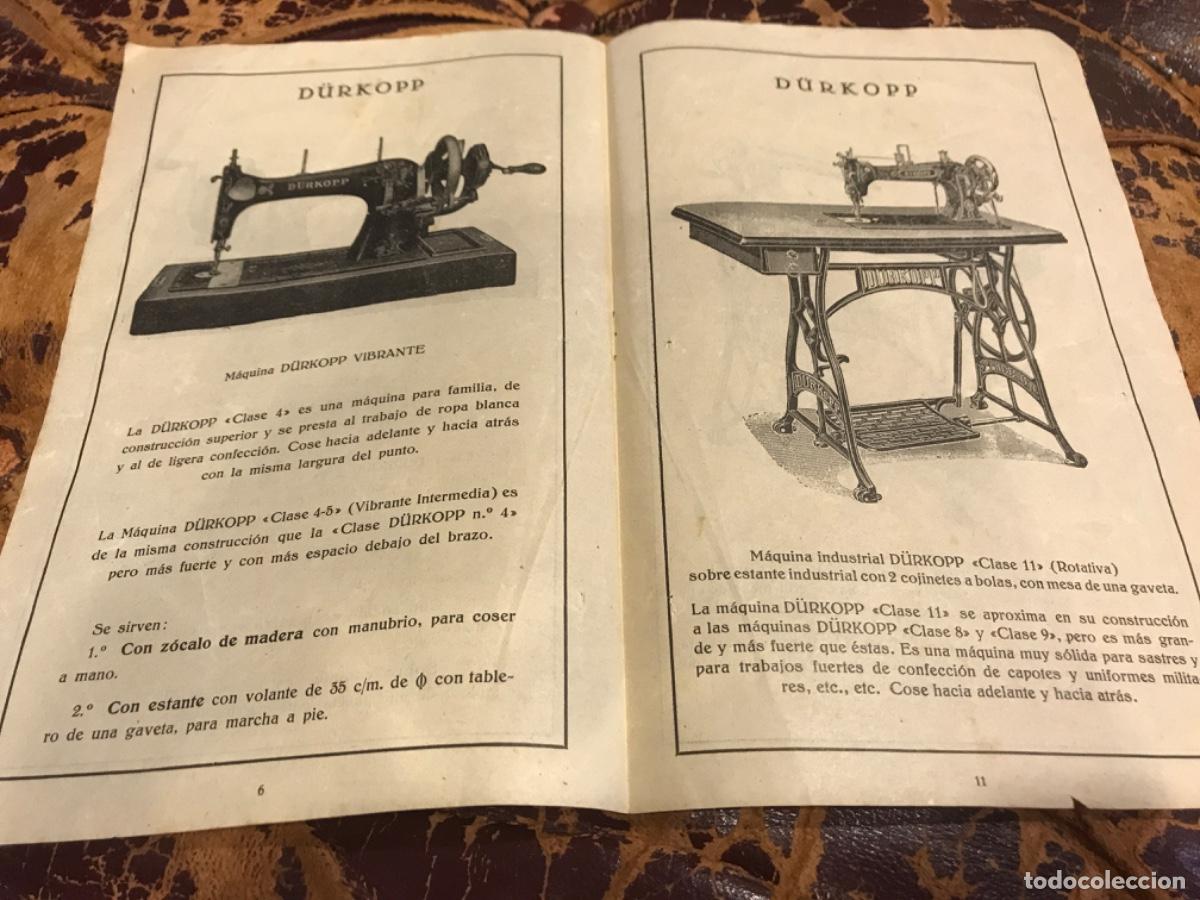 Collectionnisme Papier divers: HOJA PUBLICITARIA. D&Uuml;RKOPP, M&Aacute;QUINA DE LANZADERA.