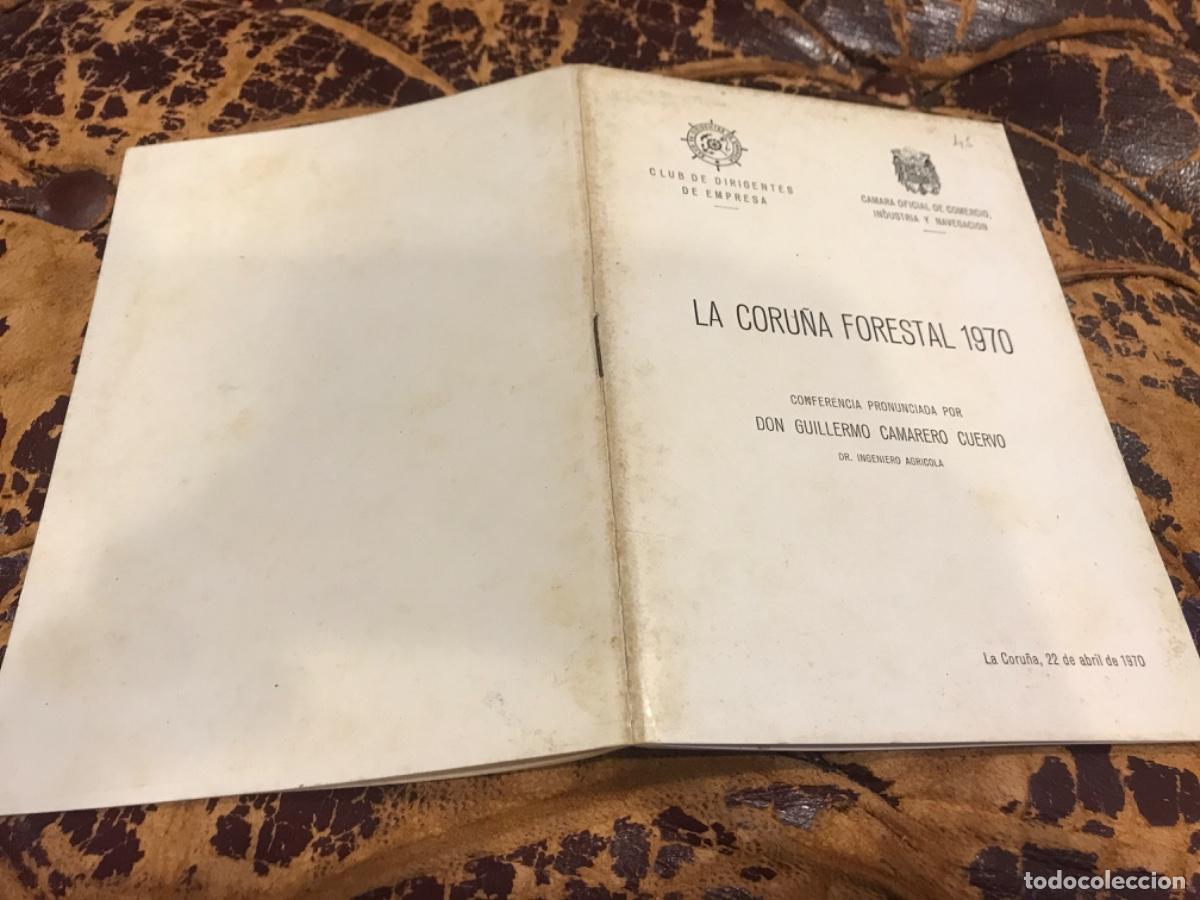 Collectionnisme Papier divers: GUILLERMO CAMARERO CUERVO. LA CORU&Ntilde;A FORESTAL 1970