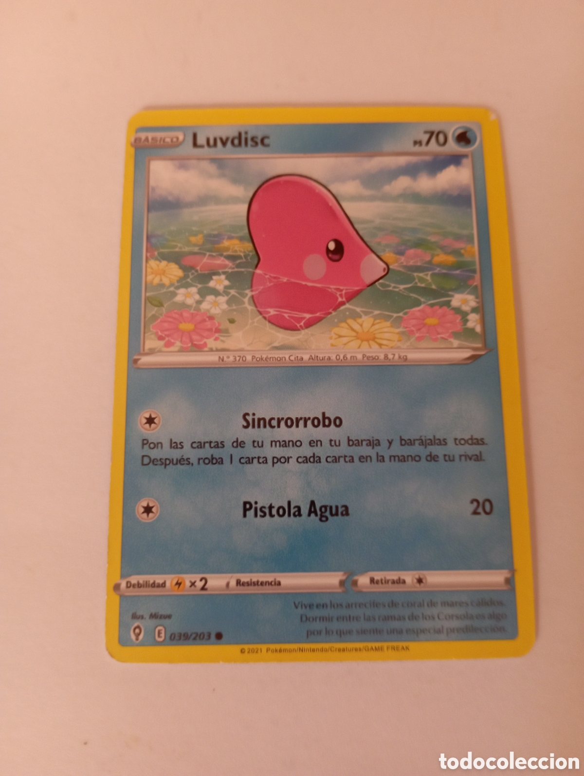 luvdisc pokemon card carta pokemon - Buy Other objects made of paper on  todocoleccion