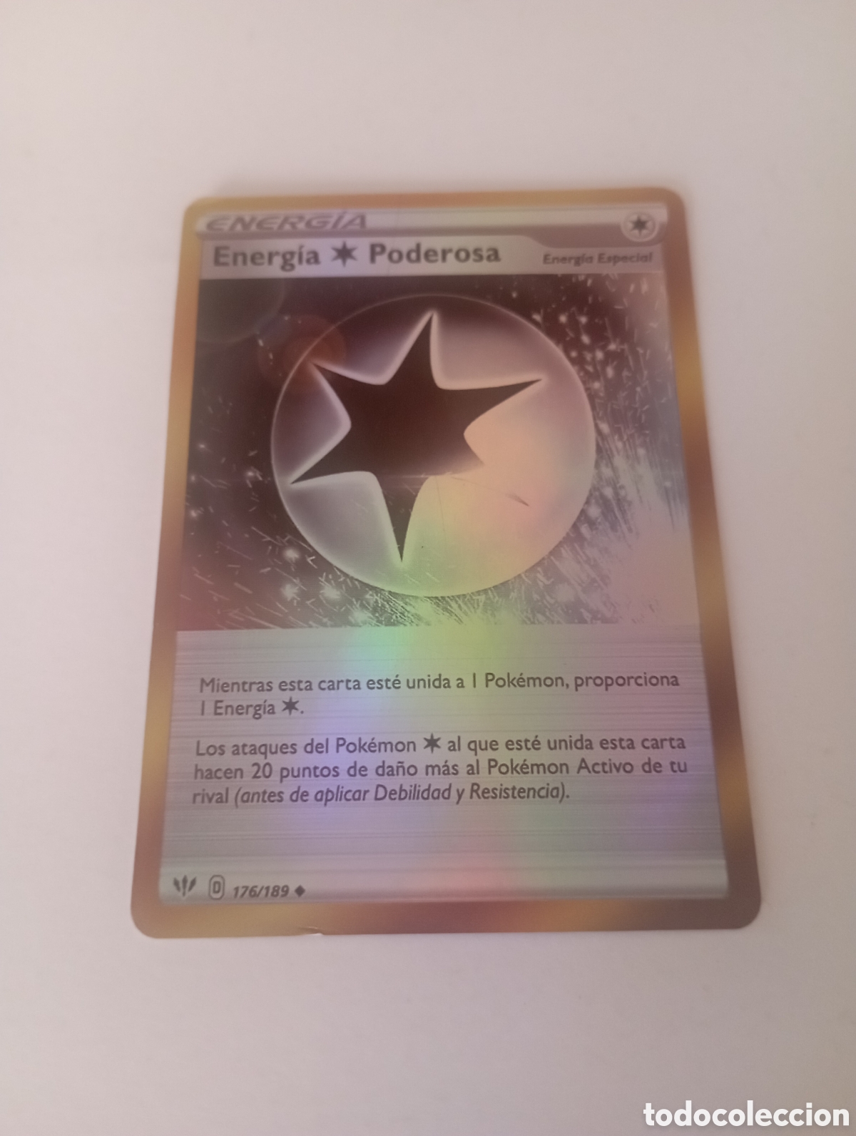 Otros Art&iacute;culos de Coleccionismo en Papel: ENERGIA PODEROSA POKEMON CARD CARTA POKEMON