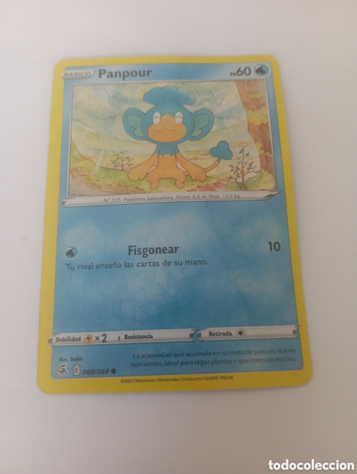 Otros Art&iacute;culos de Coleccionismo en Papel: PANPOUR POKEMON CARD CARTA POKEMON