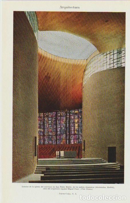 Otros art&iacute;culos de coleccionismo en papel: * ALCOBENDAS, Madrid * DOMINICOS * Iglesia convento San Pedro m&aacute;rtir , obra de Miguel Fisac - 1965