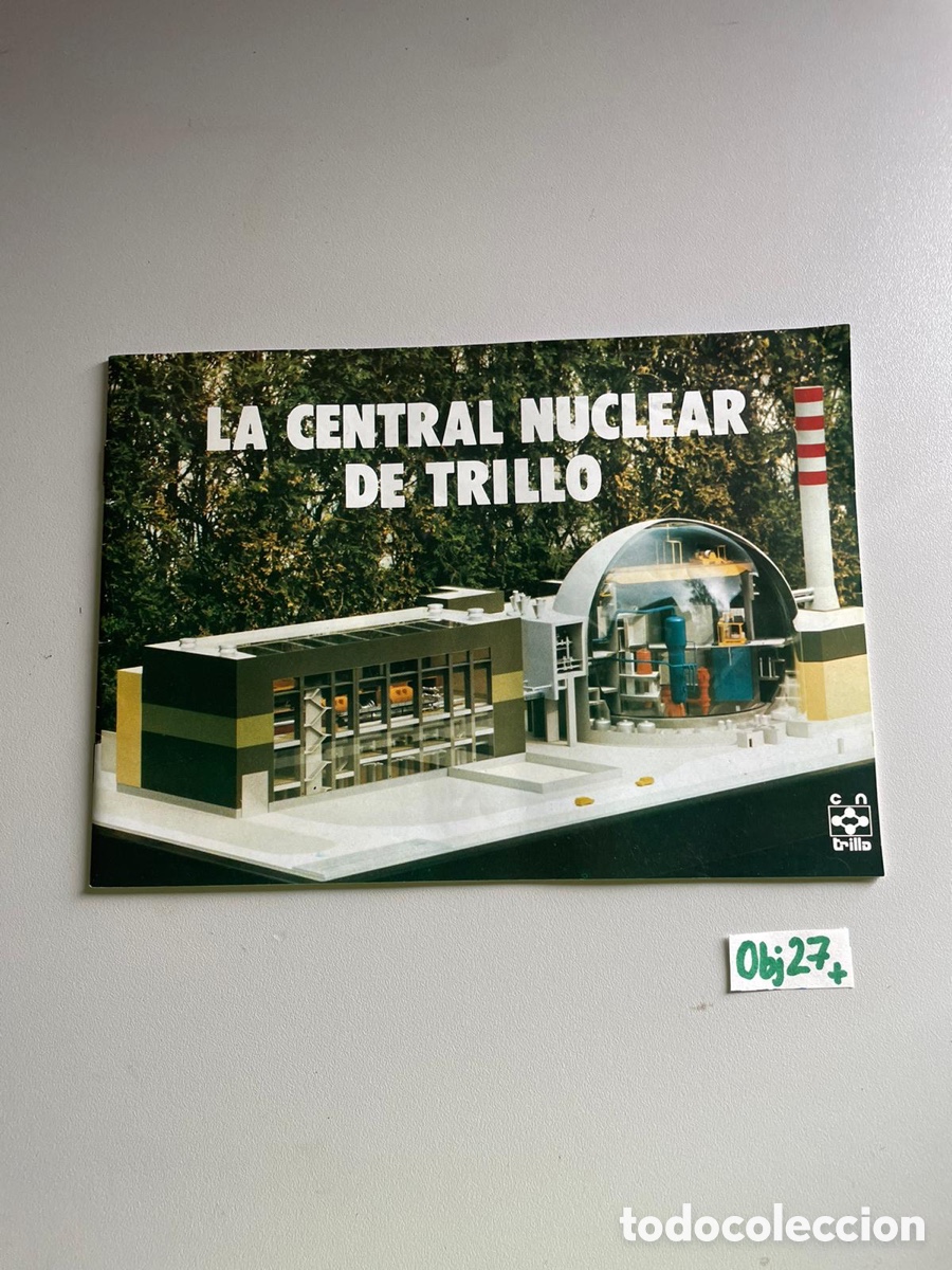 Otros art&iacute;culos de coleccionismo en papel: Cat&aacute;logo antiguo central nuclear de Trillo - Foto 1