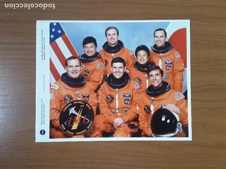 Paper Collecting Others: Foto original NASA tama&ntilde;o DIN A4, Misi&oacute;n STS-65 (STS065-S-002) - Space Shuttle