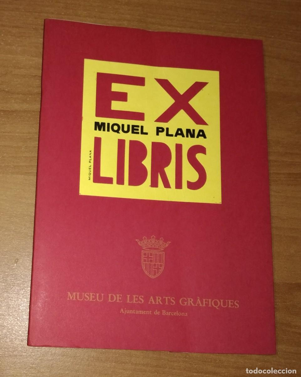 Otros Art&iacute;culos de Coleccionismo en Papel: FULLET PROMOCIONAL DE L'OBRA &rdquo;MIQUEL PLANA, EX LIBRIS&rdquo;