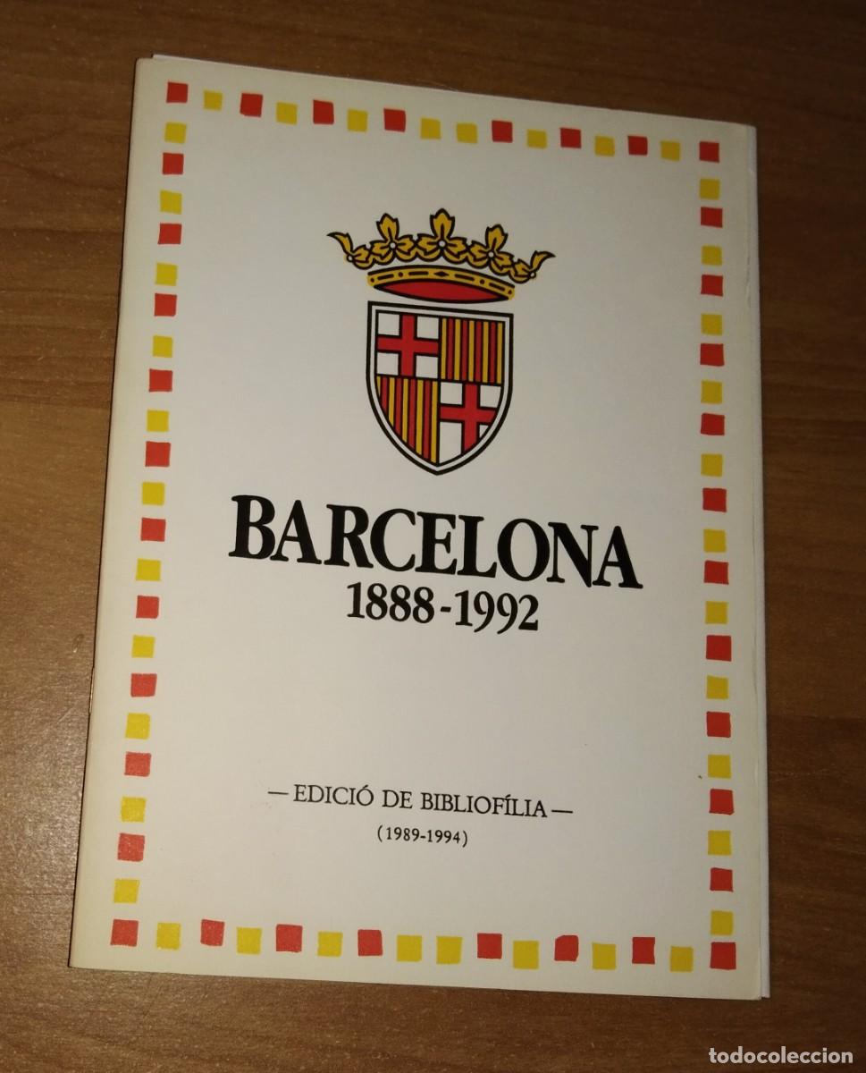 Otros Art&iacute;culos de Coleccionismo en Papel: FULLET PROMOCIONAL DE L'OBRA &rdquo;BARCELONA, 1888-1992&rdquo;. MIQUEL PLANA