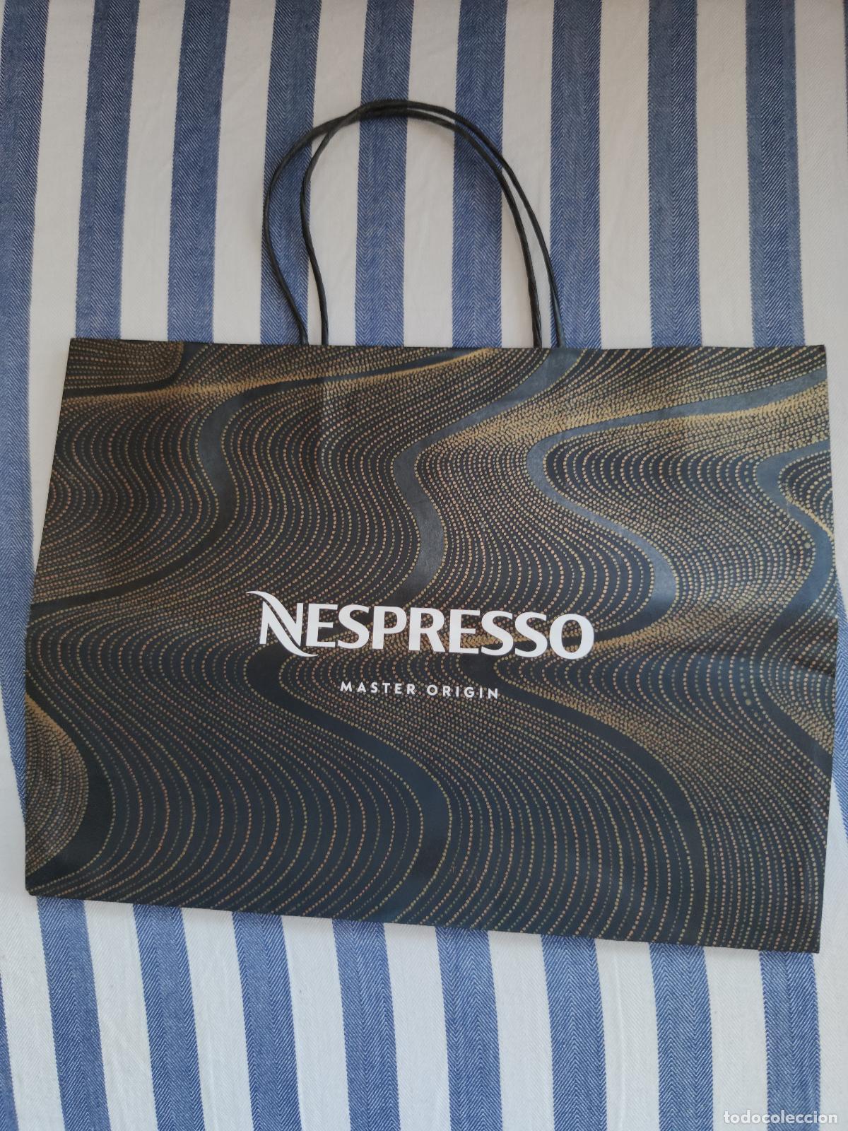 Otros Art&iacute;culos de Coleccionismo en Papel: Bolsa de Papel Publicidad de la Tienda Nespresso.