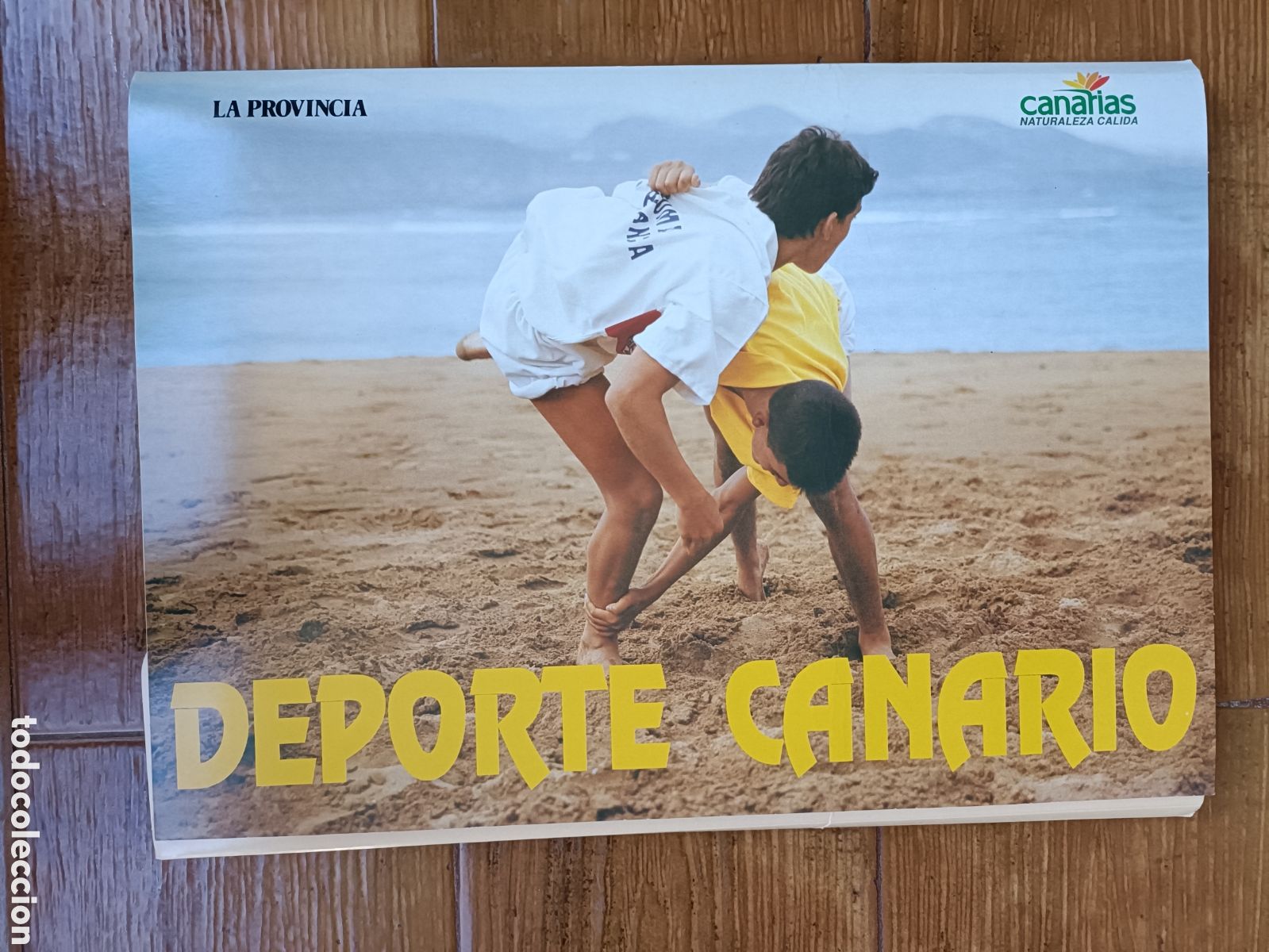 Otros art&iacute;culos de coleccionismo en papel: 84 L&aacute;minas Deporte Canario (Lucha Canaria, F&uacute;tbol, Vela)