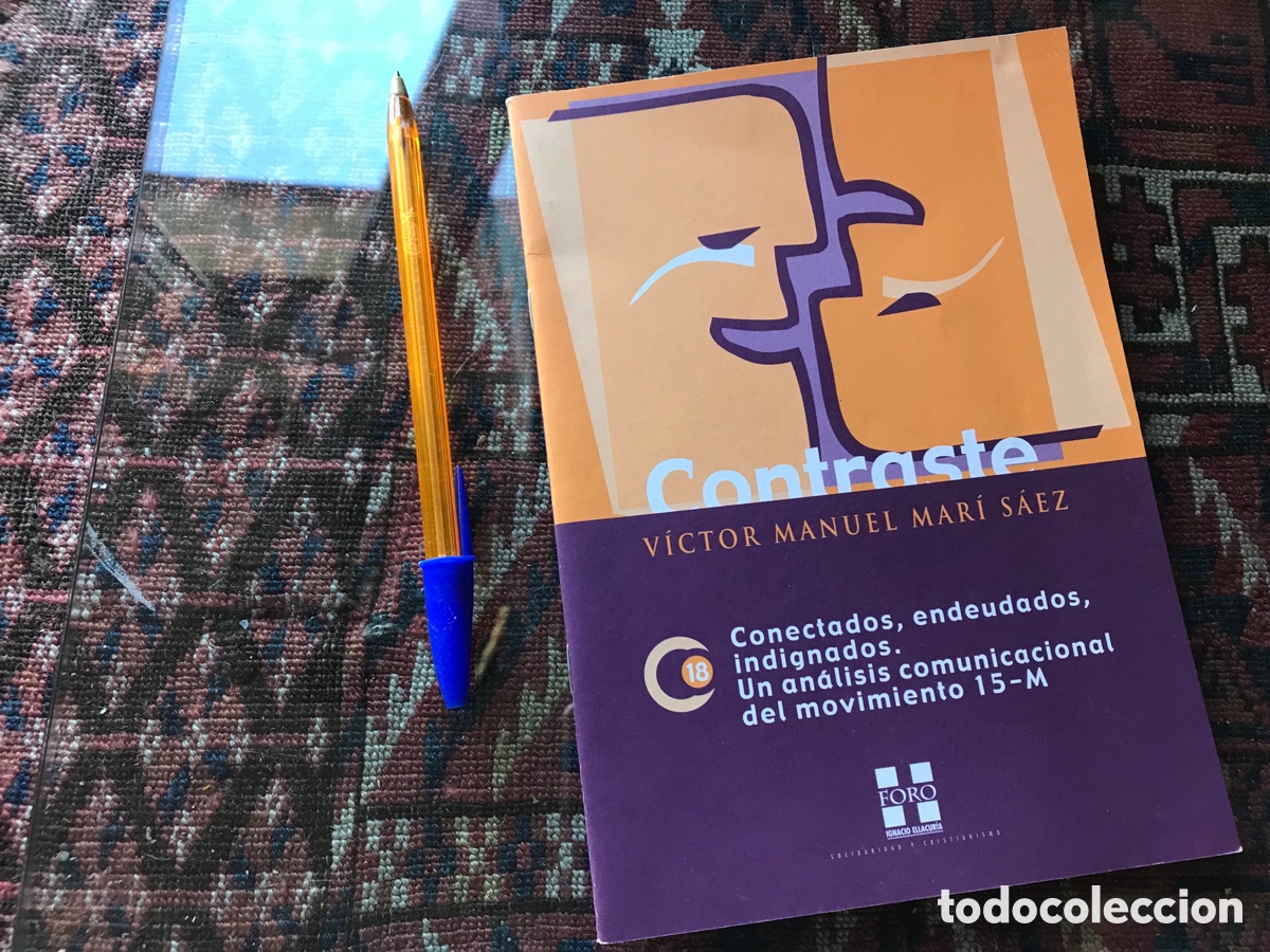 Otros Art&iacute;culos de Coleccionismo en Papel: Contraste. V&iacute;ctor Manuel Mar&iacute; S&aacute;ez. Muy dif&iacute;cil