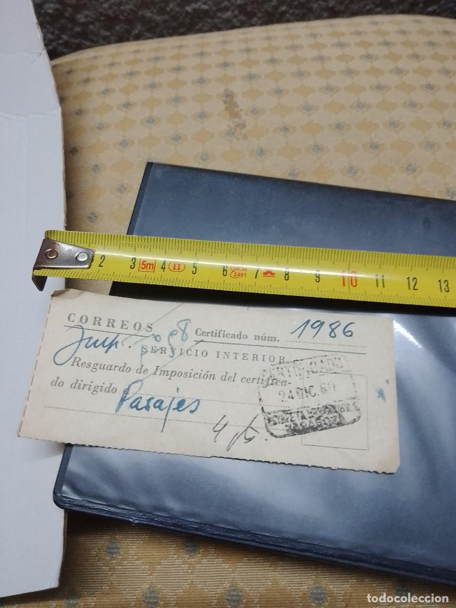 Sammelleidenschaft Andere Papierartikel: Correos resguardo certificado a&ntilde;os 60