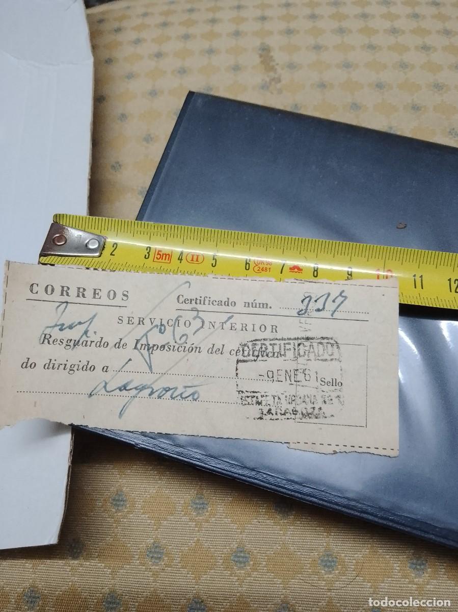 Sammelleidenschaft Andere Papierartikel: Correos resguardo certificado a&ntilde;os 60
