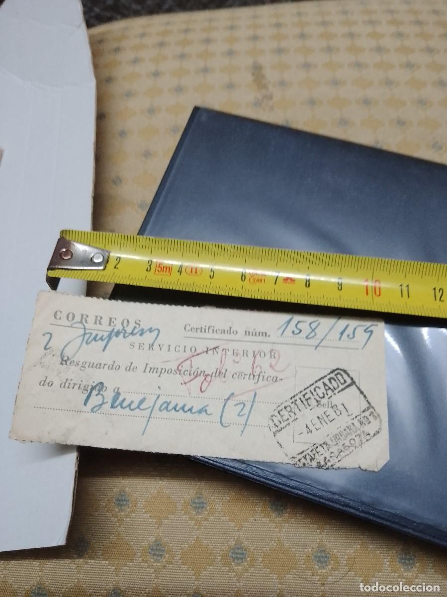 Sammelleidenschaft Andere Papierartikel: Correos resguardo certificado a&ntilde;os 60
