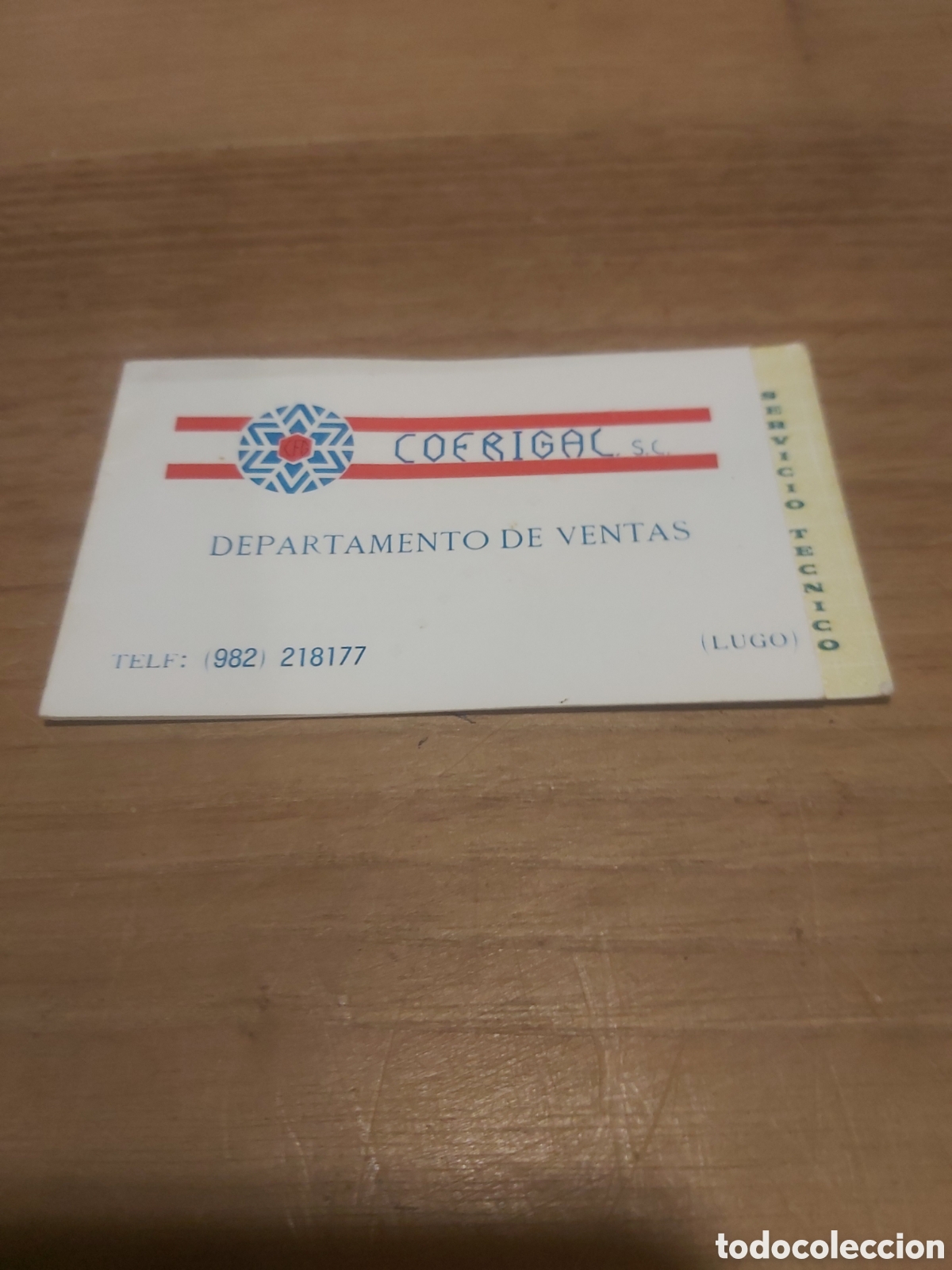 Paper Collecting Others: Lugo coerigal ventas targeta visita vintage Ver mis lotes