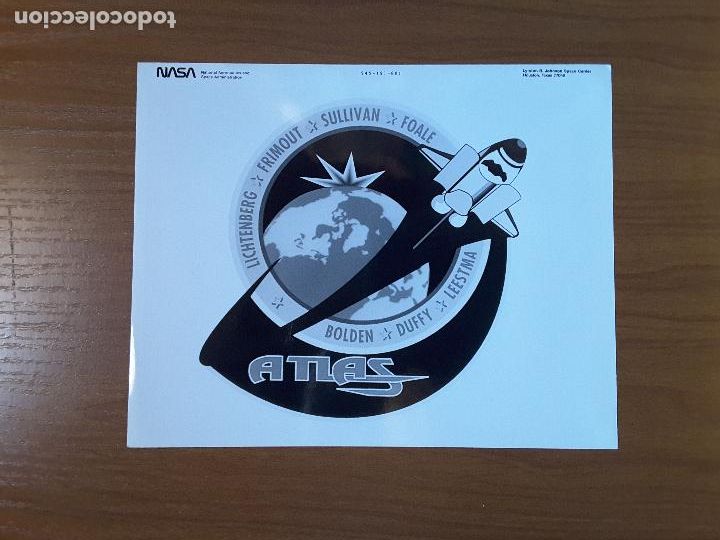 Paper Collecting Others: Foto original NASA tama&ntilde;o DIN A4, Misi&oacute;n STS-45 (S45-S-001) - Space Shuttle