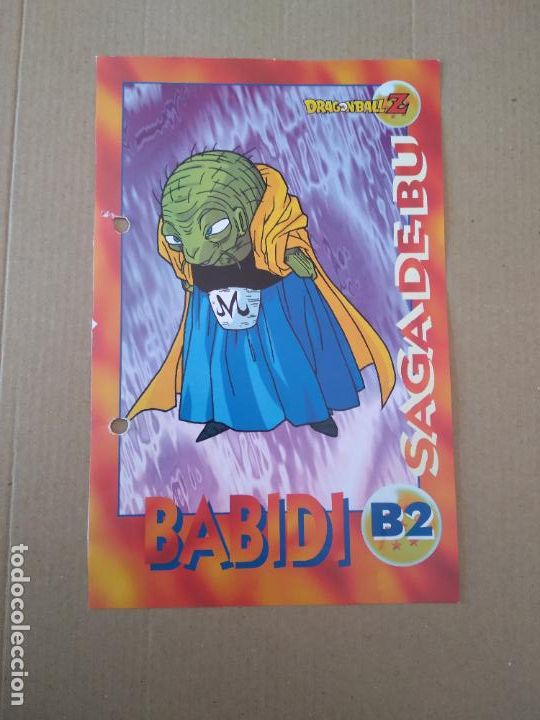 Otros art&iacute;culos de coleccionismo en papel: SAGA DE BU B2 BABIDI DRAGON BALL Z CHESS TIPO POSTAL BOLA DRAG&Oacute;N PLANETA DE AGOSTINI 22 X 14 CM