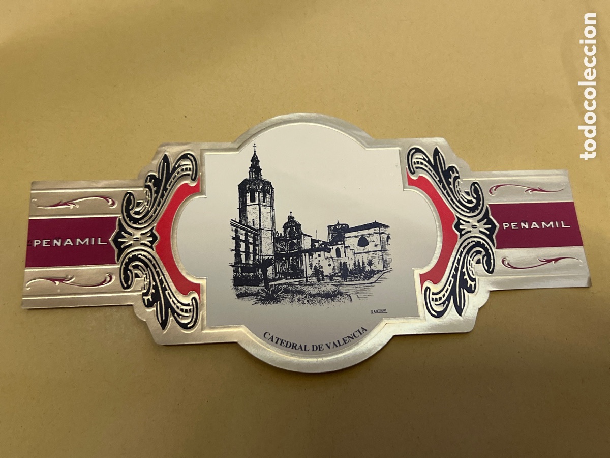 Otros Art&iacute;culos de Coleccionismo en Papel: L0. Vitola Pe&ntilde;amil serie 1 Plata Catedrales de Espa&ntilde;a Catedral de VALENCIA