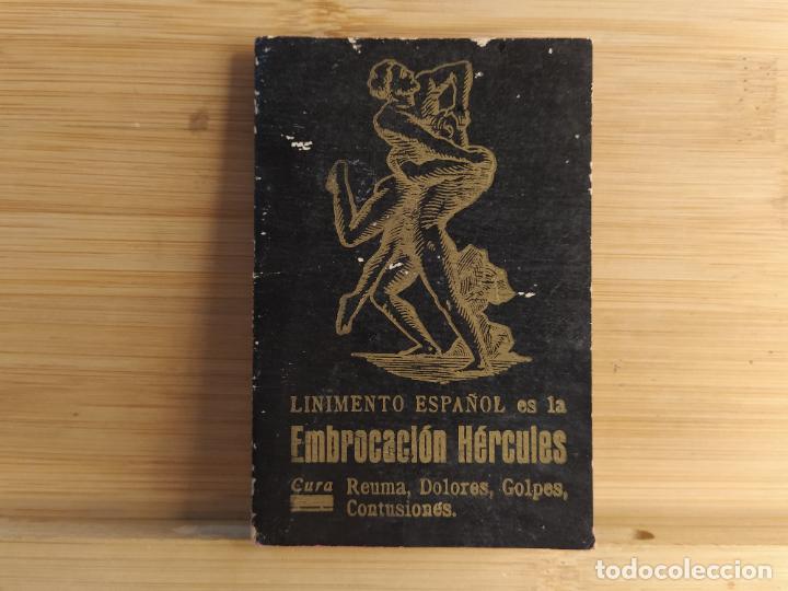 Sammelleidenschaft Andere Papierartikel: LINIMENTO ESPA&Ntilde;OL EMBROCACION HERCULES-MINI BLOC DE NOTAS-PUBLICIDAD-VER FOTOS-(105.577)