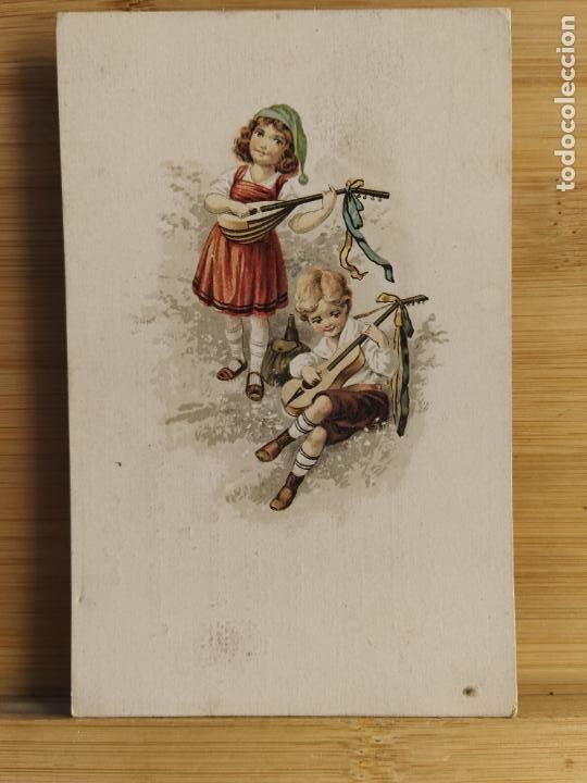 Collectionnisme Papier divers: LOS MOZOS DE LA AGENCIA VDA RAMON JUFRESA-FELICITACION ANTIGUA NAVIDAD-(105.621)