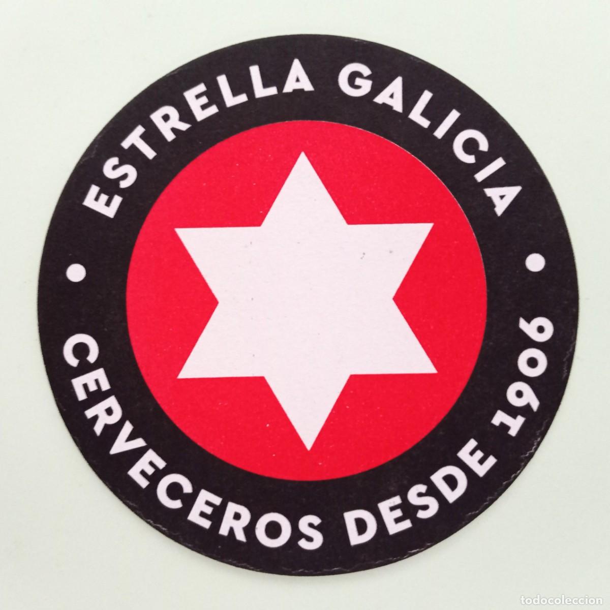 Otros Art&iacute;culos de Coleccionismo en Papel: POSAVASO CERVEZA ESTRELLA GALICIA (ESPA&Ntilde;A)