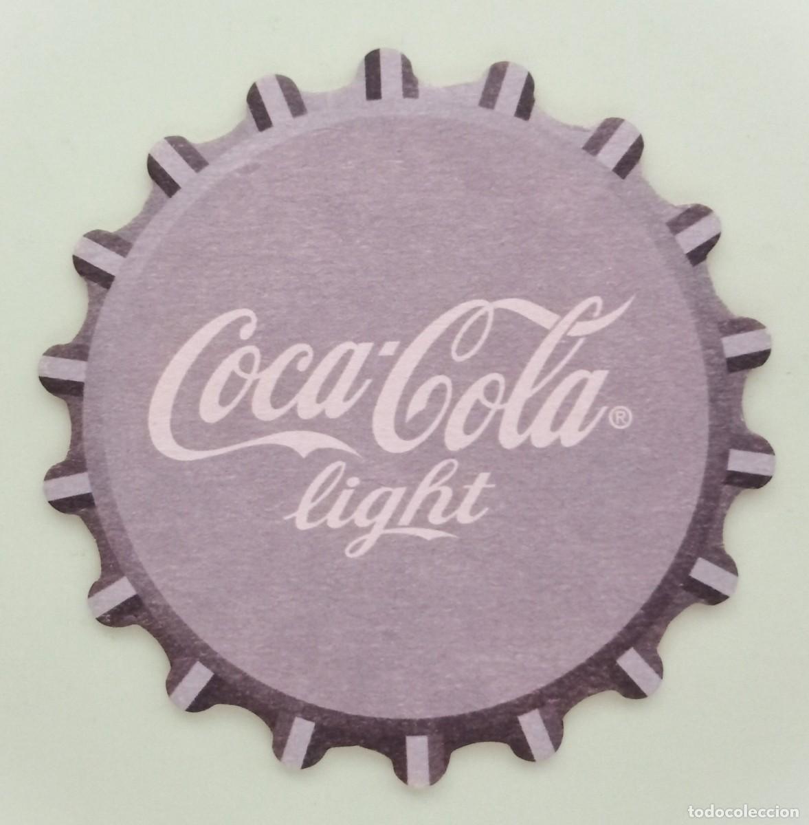 Otros art&iacute;culos de coleccionismo en papel: POSAVASO COCA-COLA LIGHT (ESPA&Ntilde;A)
