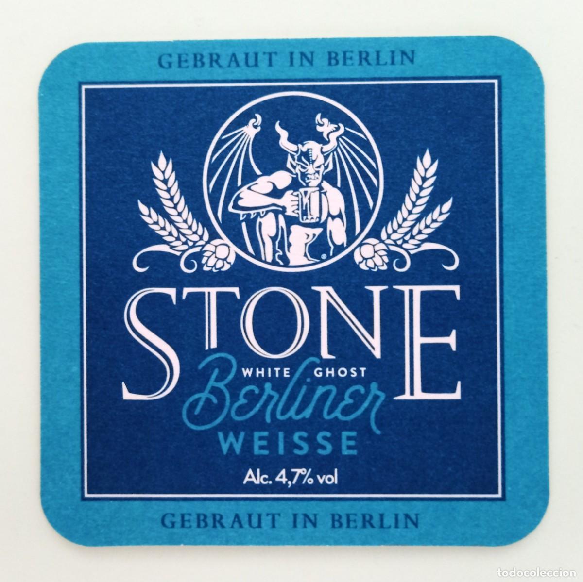 Otros art&iacute;culos de coleccionismo en papel: POSAVASO CERVEZA STONE (ESTADOS UNIDOS)