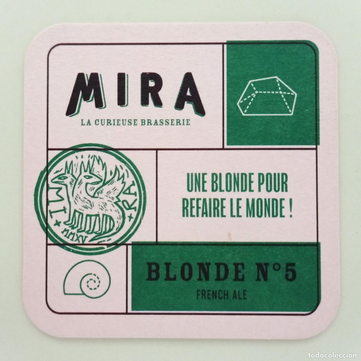 Otros art&iacute;culos de coleccionismo en papel: POSAVASO CERVEZA MIRA (FRANCIA)