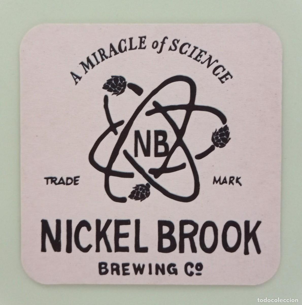 Otros art&iacute;culos de coleccionismo en papel: POSAVASO CERVEZA NICKEL BROOK (CANAD&Aacute;)