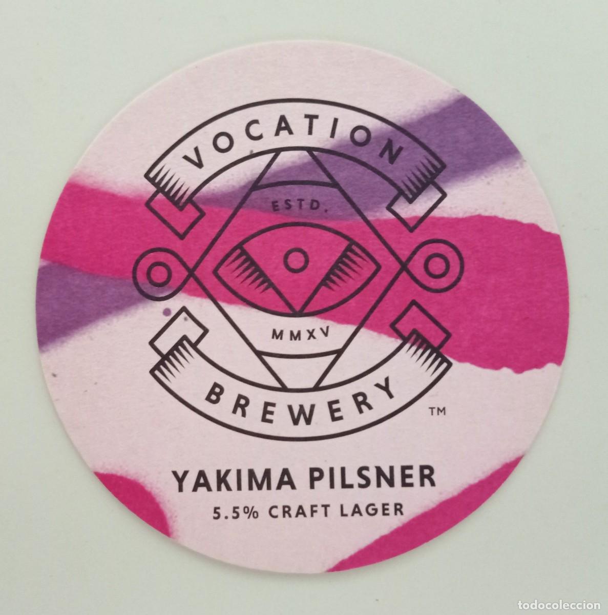 Otros art&iacute;culos de coleccionismo en papel: POSAVASO CERVEZA VOCATION BREWERY (REINO UNIDO)