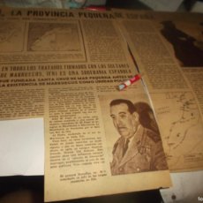 Otros Artículos de Coleccionismo en Papel: RECORTE AÑO 1954.- IFNI,LA PROVINCIA PEQUEÑA DE ESPAÑA,POR JOSÉ PARADA ORCHA