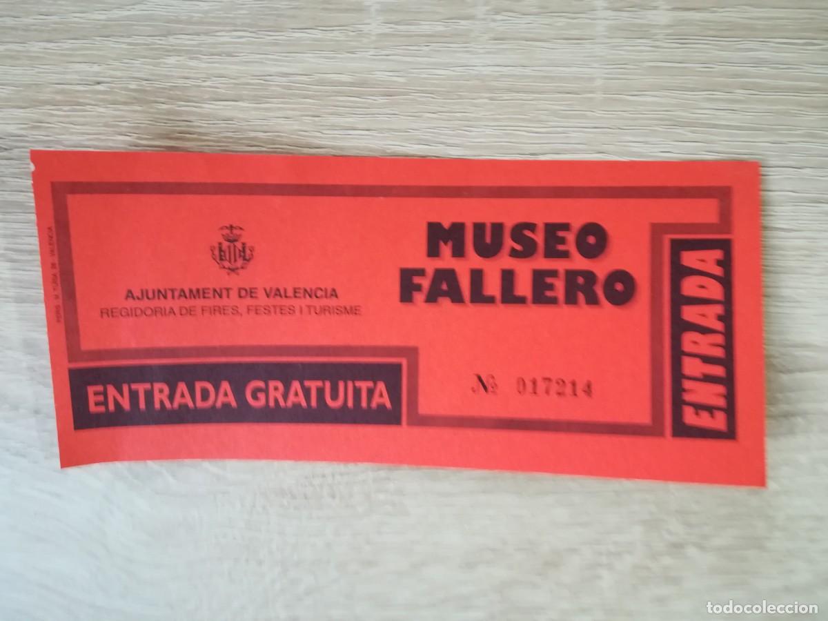 Sammelleidenschaft Andere Papierartikel: ENTRADA MUSEO FALLERO N&ordm; 017214, FALLAS VAL&Egrave;NCIA - A&Ntilde;O 2003.