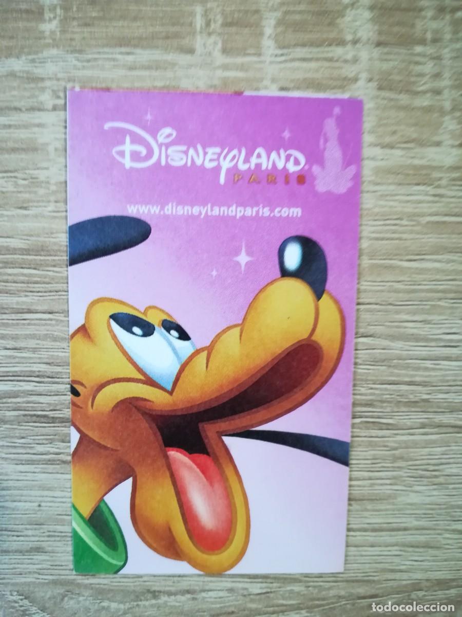 Sammelleidenschaft Andere Papierartikel: PLUTO , ENTRADA DISNEYLAND PARIS (FRANCIA) - A&Ntilde;O 2015.