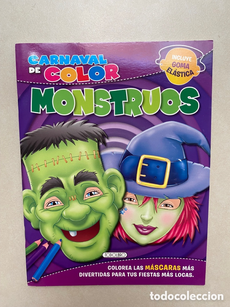 Otros art&iacute;culos de coleccionismo en papel: Carnaval de color - Monstruos - Foto 1