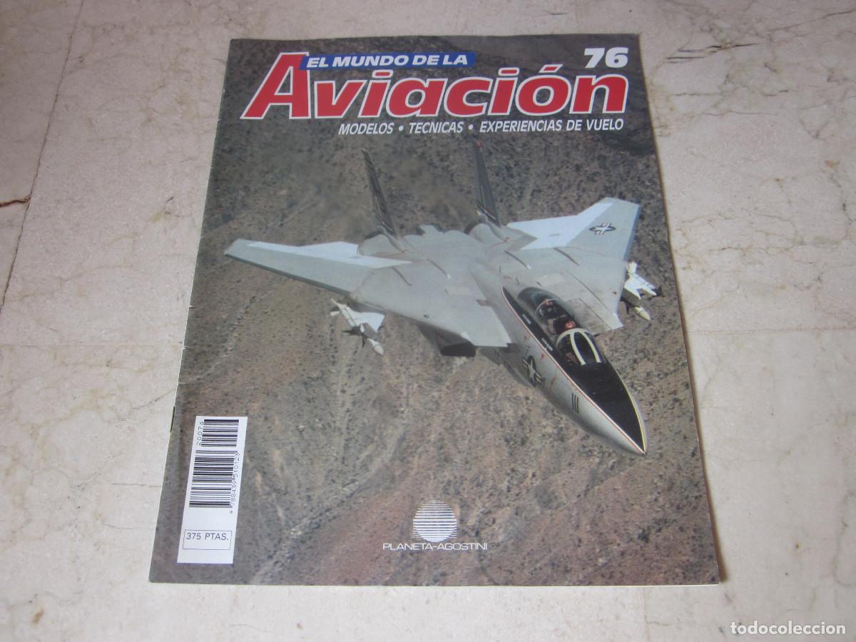 Otros Art&iacute;culos de Coleccionismo en Papel: EL MUNDO DE LA AVIACION 76 - PLANETA DEAGOSTINI 1989